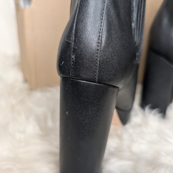 Coach Women's Black Platform Ankle Boots - Picture 10 of 12